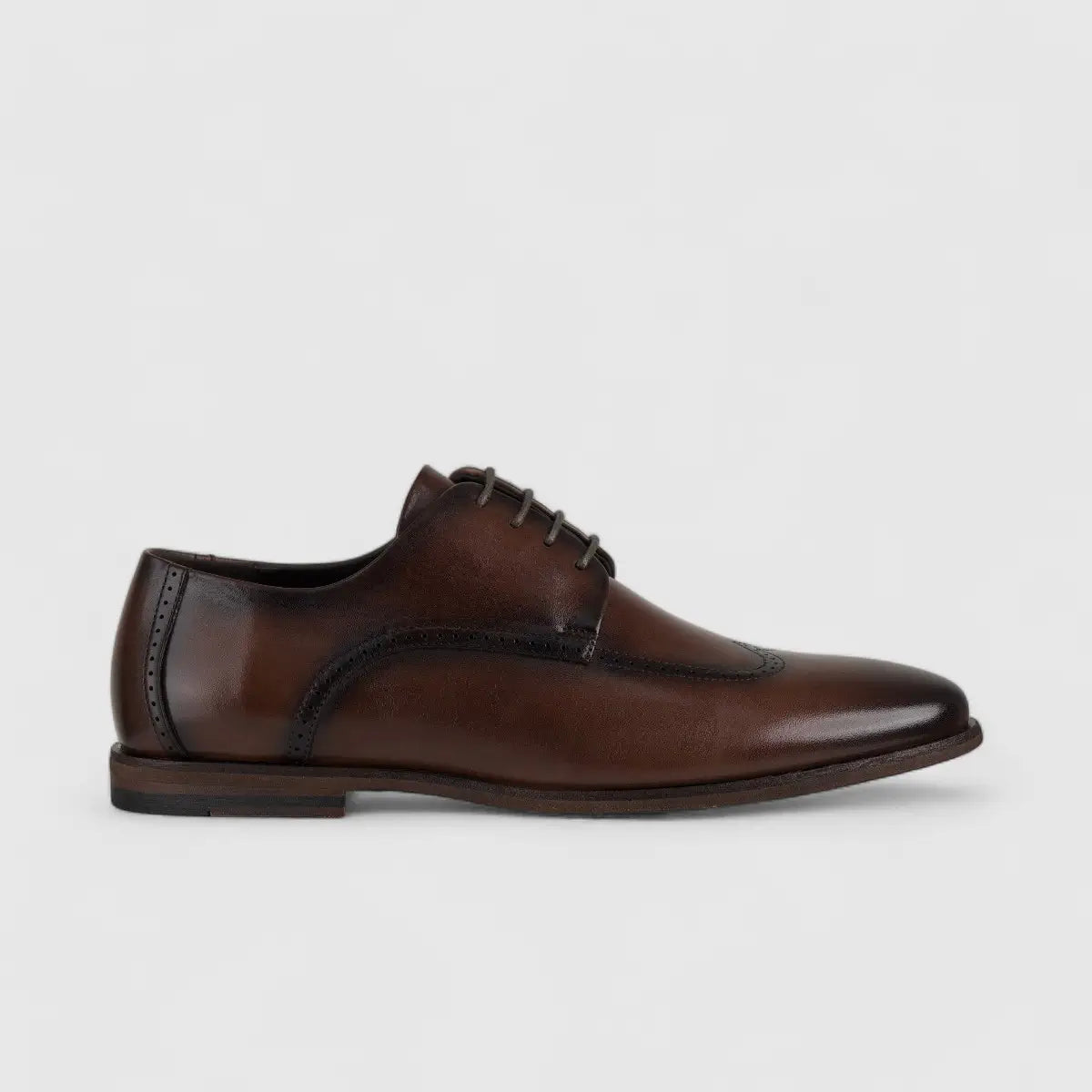 Formales Chunky Sole Oxfords Brown 175-A78 Oxfords | familyshoecentre