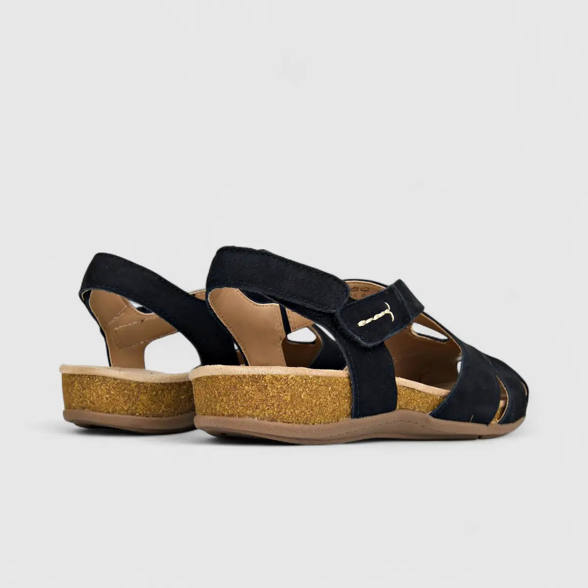 Hotter Ladies Comfort Sandal Catskill 2 Black HT78