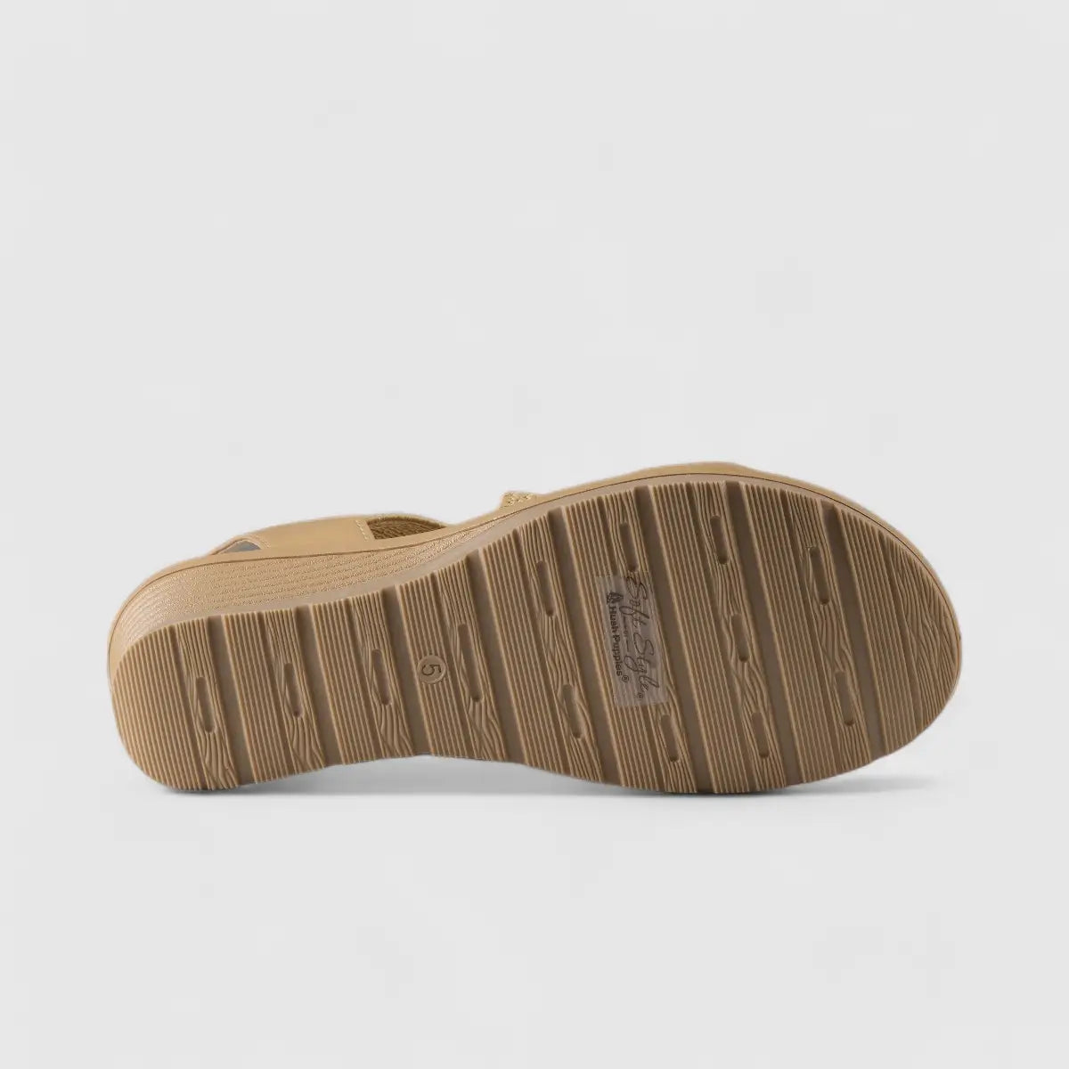 Soft Style Portia Wheat Tan 01486 Wedges | familyshoecentre
