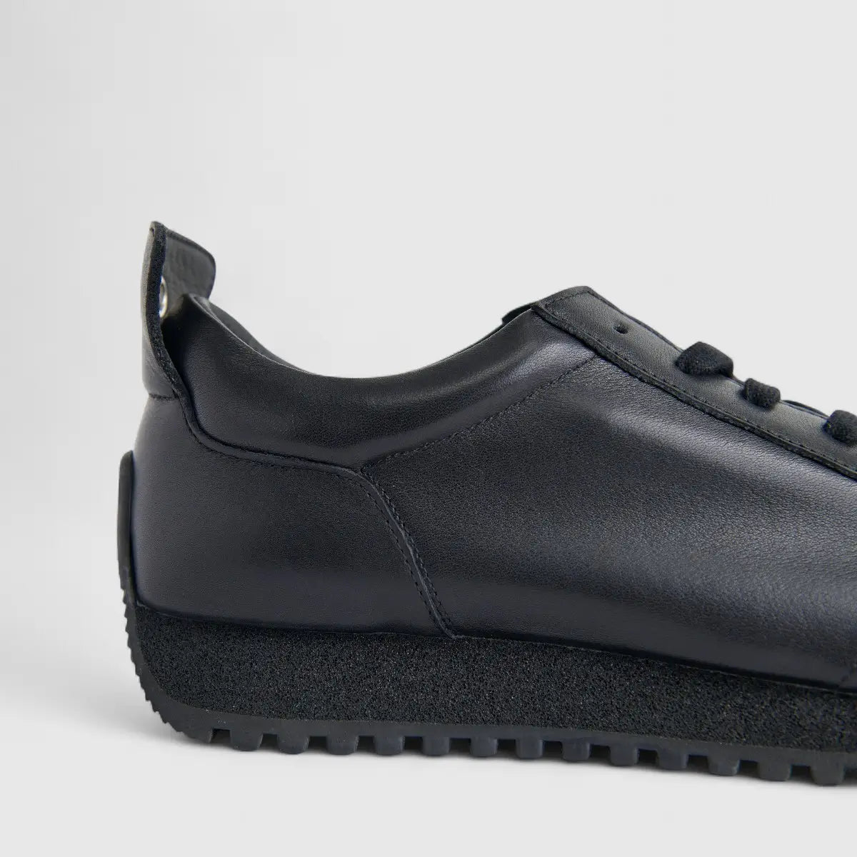 Bulletti Men's Leather Sneaker W2409050 Enzo Black BK18