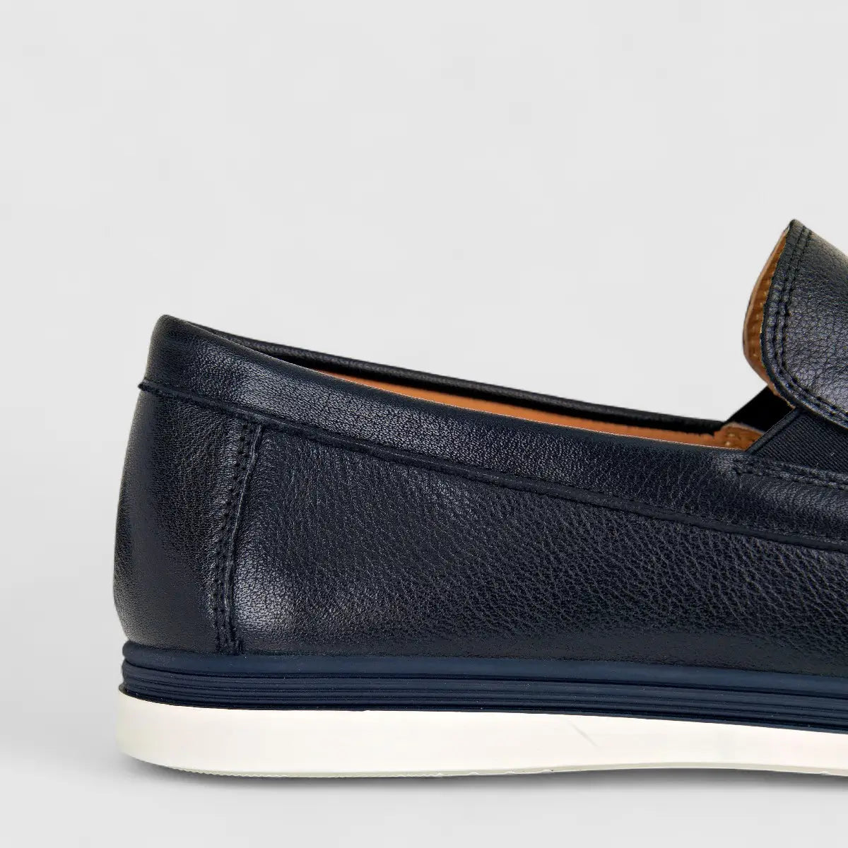 Formales Mens Leather Loafer FM2025-807 Black FK29