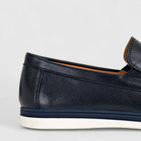Formales Mens Leather Loafer FM2025-807 Black FK29