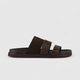Hp Channing Comfort Slide Sandal Brown 00868 HP224