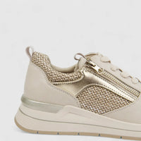 HP Ladies Comfort Sneaker HPL01485 Macy Beige HL274
