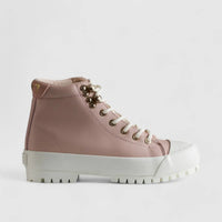 Caprio 2 Tone Statement Sneaker Boots Pink K11 Sneakers | familyshoecentre