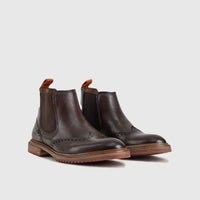 Casual Comfort Outdoor Chelsea Boots 58804 Brown Boots | familyshoecentre