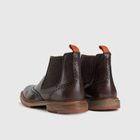 Casual Comfort Outdoor Chelsea Boots 58804 Brown Boots | familyshoecentre
