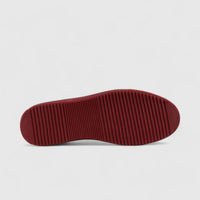 Formales Lace Up Leather Sneaker Burgandy Red 4289 Sneakers | familyshoecentre