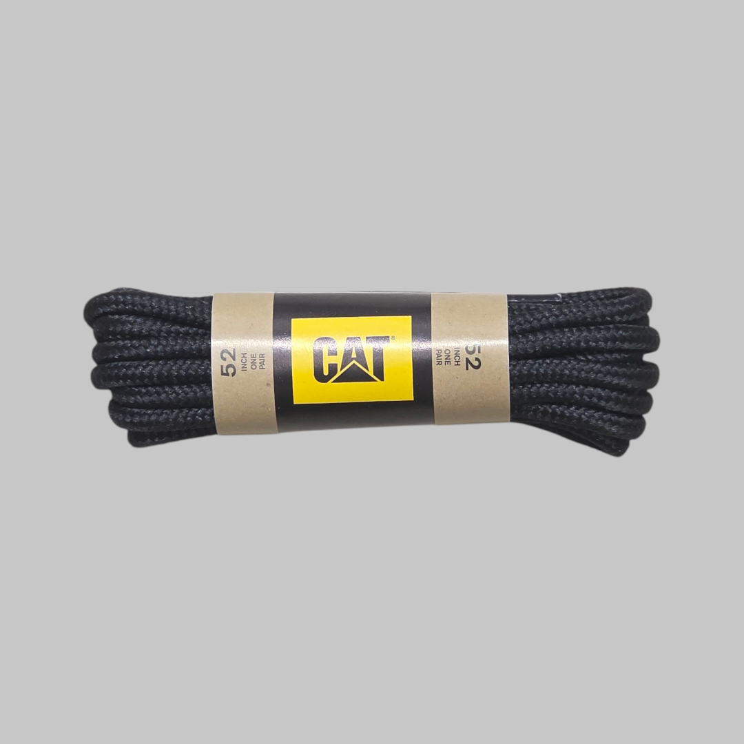 Cat 52 Inch Black Laces Shoe Insoles | familyshoecentre