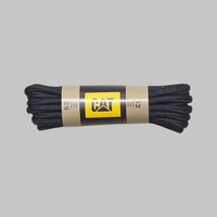 Cat 52 Inch Black Laces Shoe Insoles | familyshoecentre