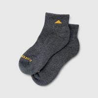 Cat Basics Ankle Sock 3 Pack 4110014-3PK-101 Dark Heather Grey