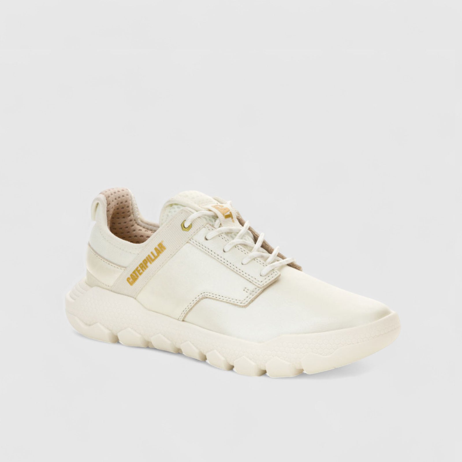 Cat Ladies Hex Lite Leather Sneaker Egret P312267 Sneakers | familyshoecentre