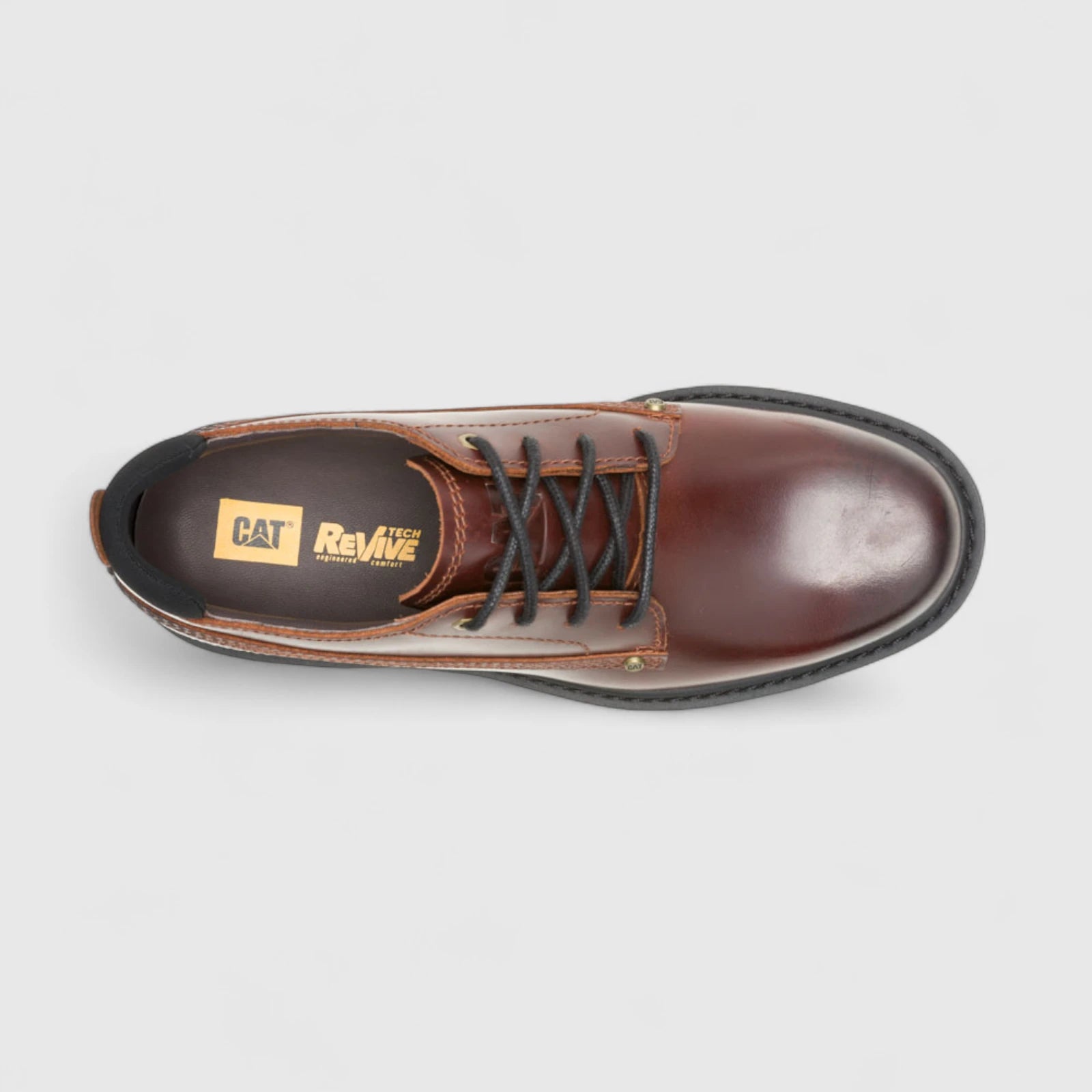 Cat Men's Colorado Grader Lo WP P726358 Leather Brown CT331
