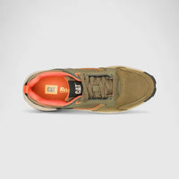 Cat Men's Grapple Leather P726653 Dark Olive CT374