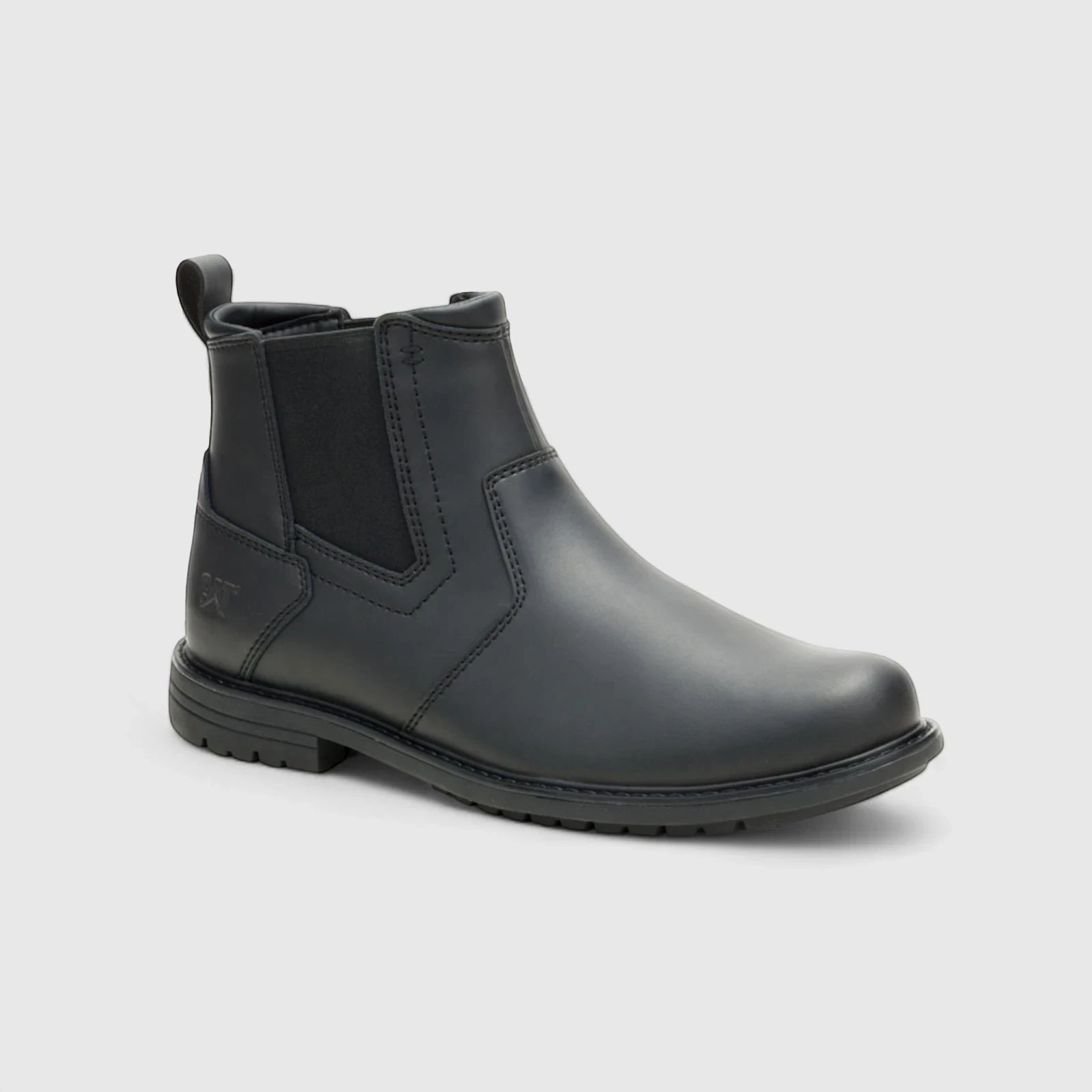 Caterpillar Men's Black Leather Chelsea Boots P726708