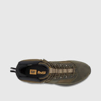 Cat Men's Surge Combat P726999 in dark olive with rugged upper and durable lace-up design for outdoor use