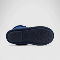 Hush Puppies Casa Slippers Navy 01169 HL250 Slides | familyshoecentre
