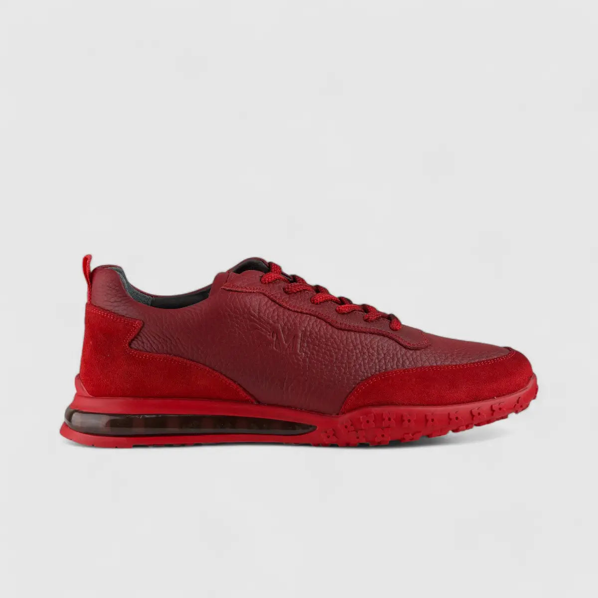 Bulletti Lace Up Sneaker Red 152-15160 Sneakers | familyshoecentre