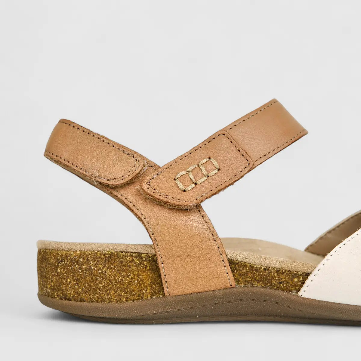 Hotter Ladies Comfort Fisherman Sandal Denali Tan Multi HT82
