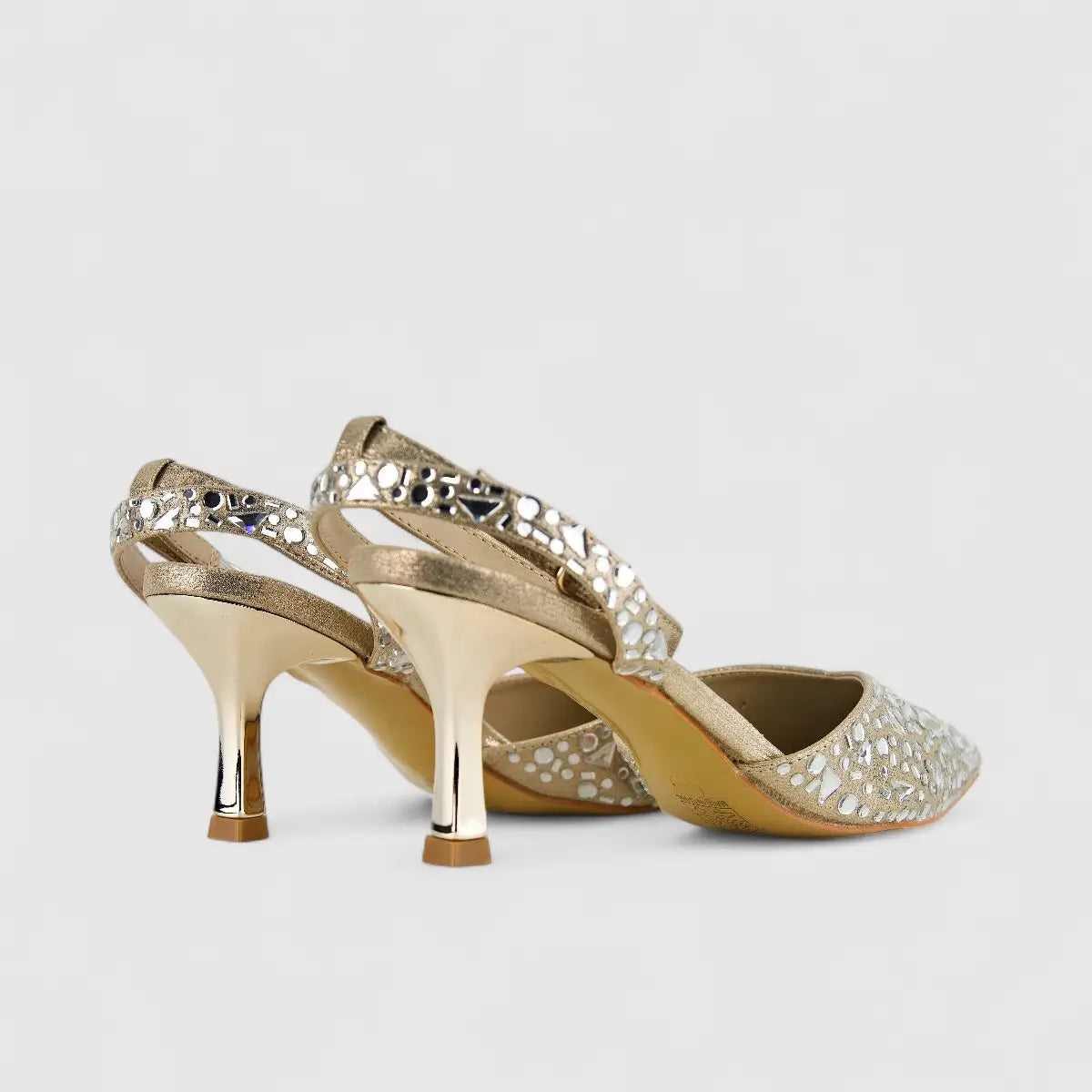 Bulbul Ladies Evening Court HAR034 Gold