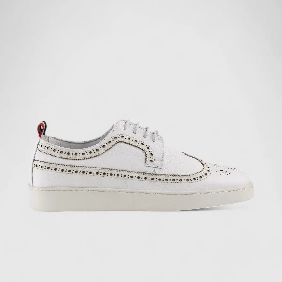 Formales Lace Up Leather Sneaker White 4346 Oxfords | familyshoecentre