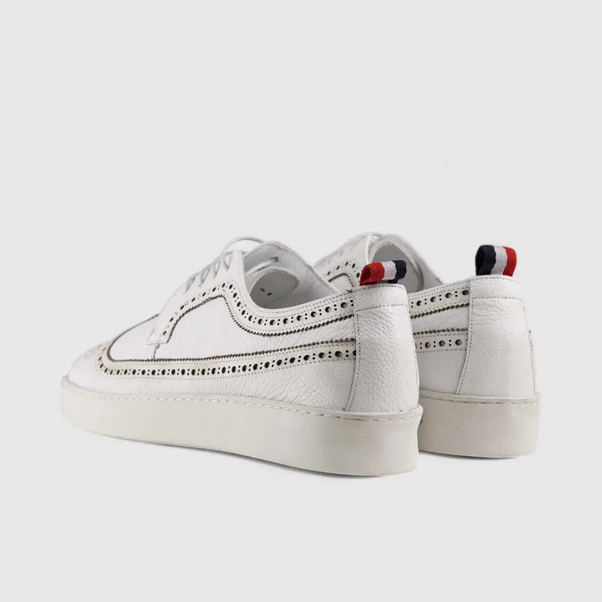 Formales Lace Up Leather Sneaker White 4346 Oxfords | familyshoecentre