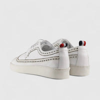Formales Lace Up Leather Sneaker White 4346 Oxfords | familyshoecentre