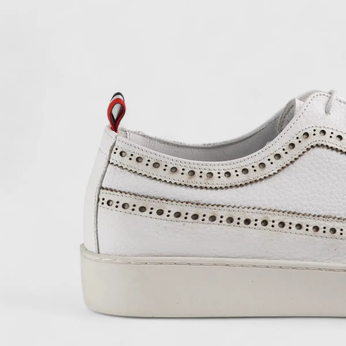Formales Lace Up Leather Sneaker White 4346 Oxfords | familyshoecentre