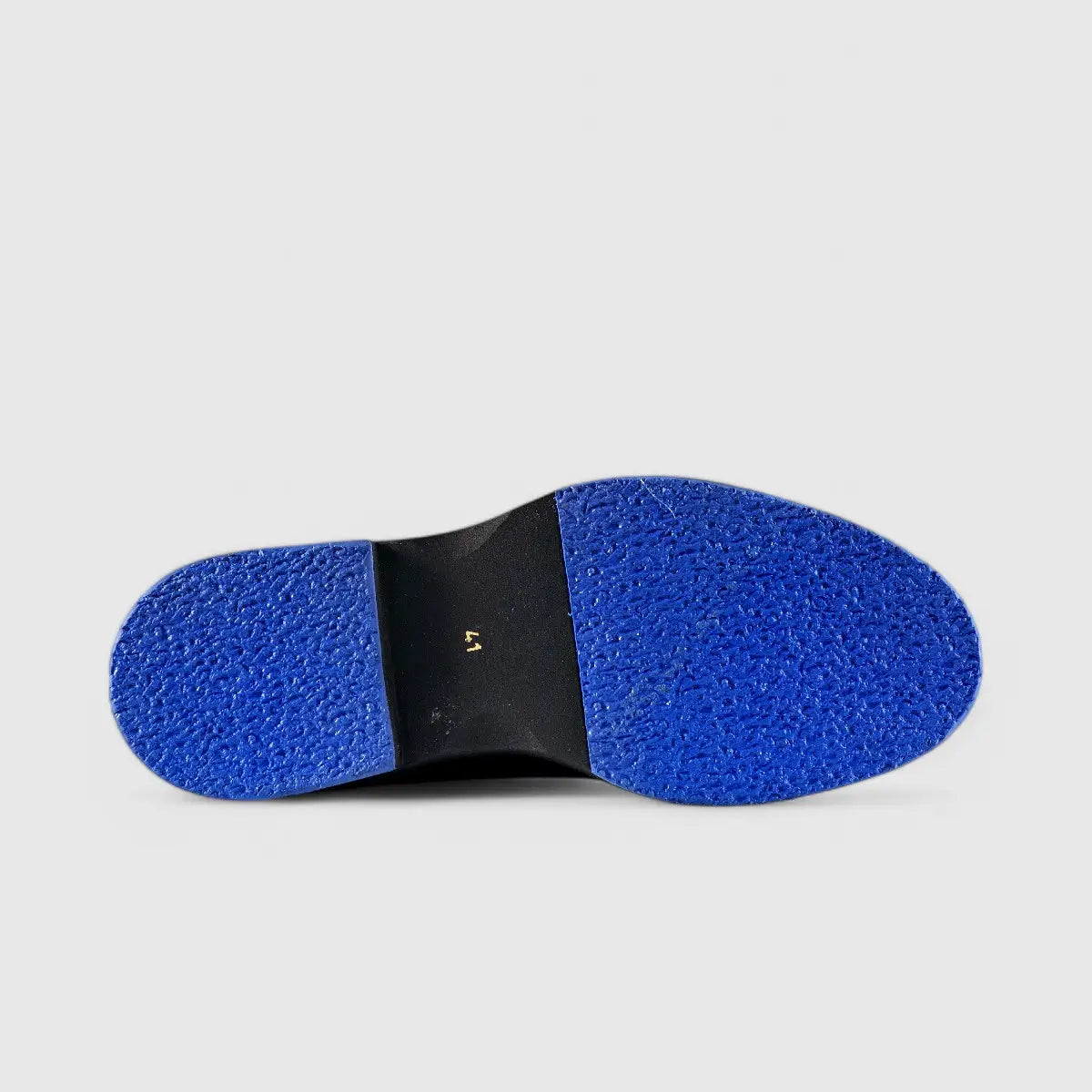 Chunky Sole Dress Oxfords Black Floater Blue Sole 0218 FC26 Oxfords | familyshoecentre