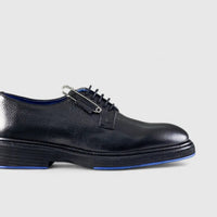Chunky Sole Dress Oxfords Black Floater Blue Sole 0218 FC26 Oxfords | familyshoecentre