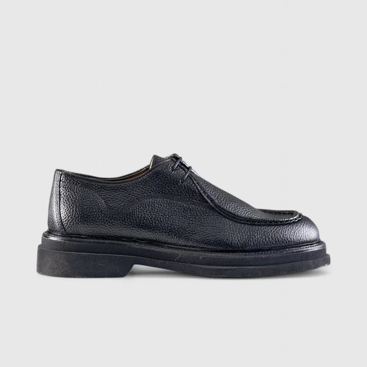 Chunky Sole Dress Oxfords Black Floater 0488 FC30 Oxfords | familyshoecentre