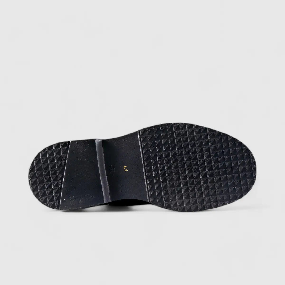 Chunky Sole Dress Oxfords Black Floater 0488 FC30 Oxfords | familyshoecentre