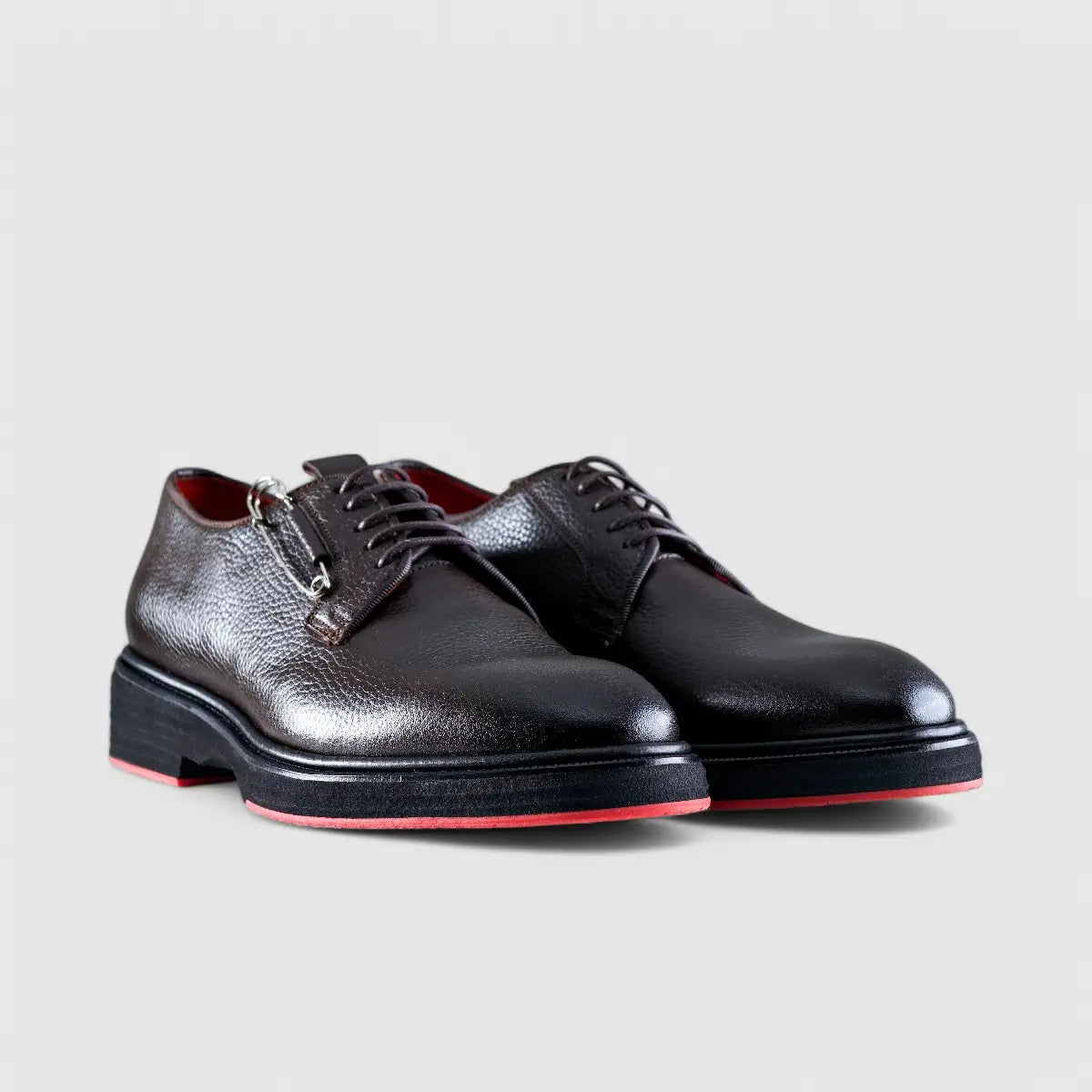 Chunky Sole Dress Oxfords Brown Floater 0218 FC38 Oxfords | familyshoecentre