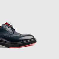 Chunky Sole Dress Oxfords Navy  4116 Oxfords | familyshoecentre