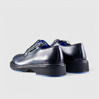 Formales Men's Chunky Sole Dress Oxfords Navy Floater 0218 FC31 Oxfords | familyshoecentre
