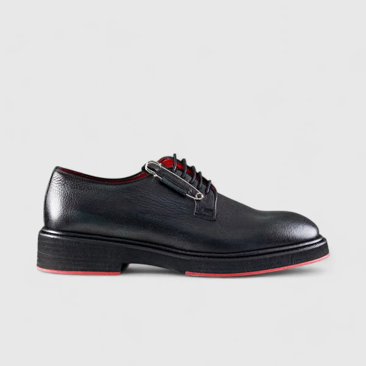Formales Men's Chunky Sole Dress Oxfords Olive Floater 0218 FC32 Oxfords | familyshoecentre