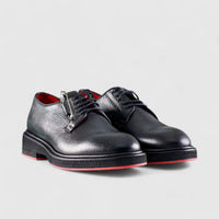 Formales Men's Chunky Sole Dress Oxfords Olive Floater 0218 FC32 Oxfords | familyshoecentre