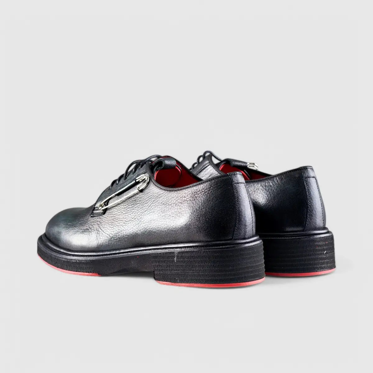 Formales Men's Chunky Sole Dress Oxfords Olive Floater 0218 FC32 Oxfords | familyshoecentre