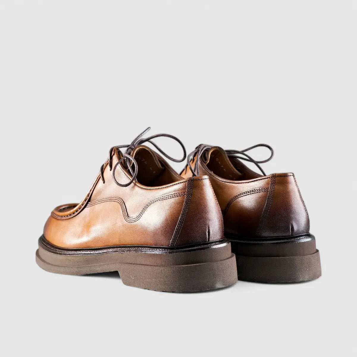 Chunky Sole Dress Oxfords Tan 0488 FC28 Oxfords | familyshoecentre