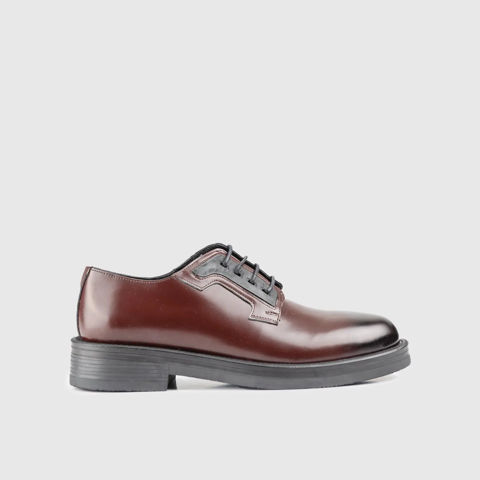 Chunky Sole Oxfords Burgandy 1806 Oxfords | familyshoecentre
