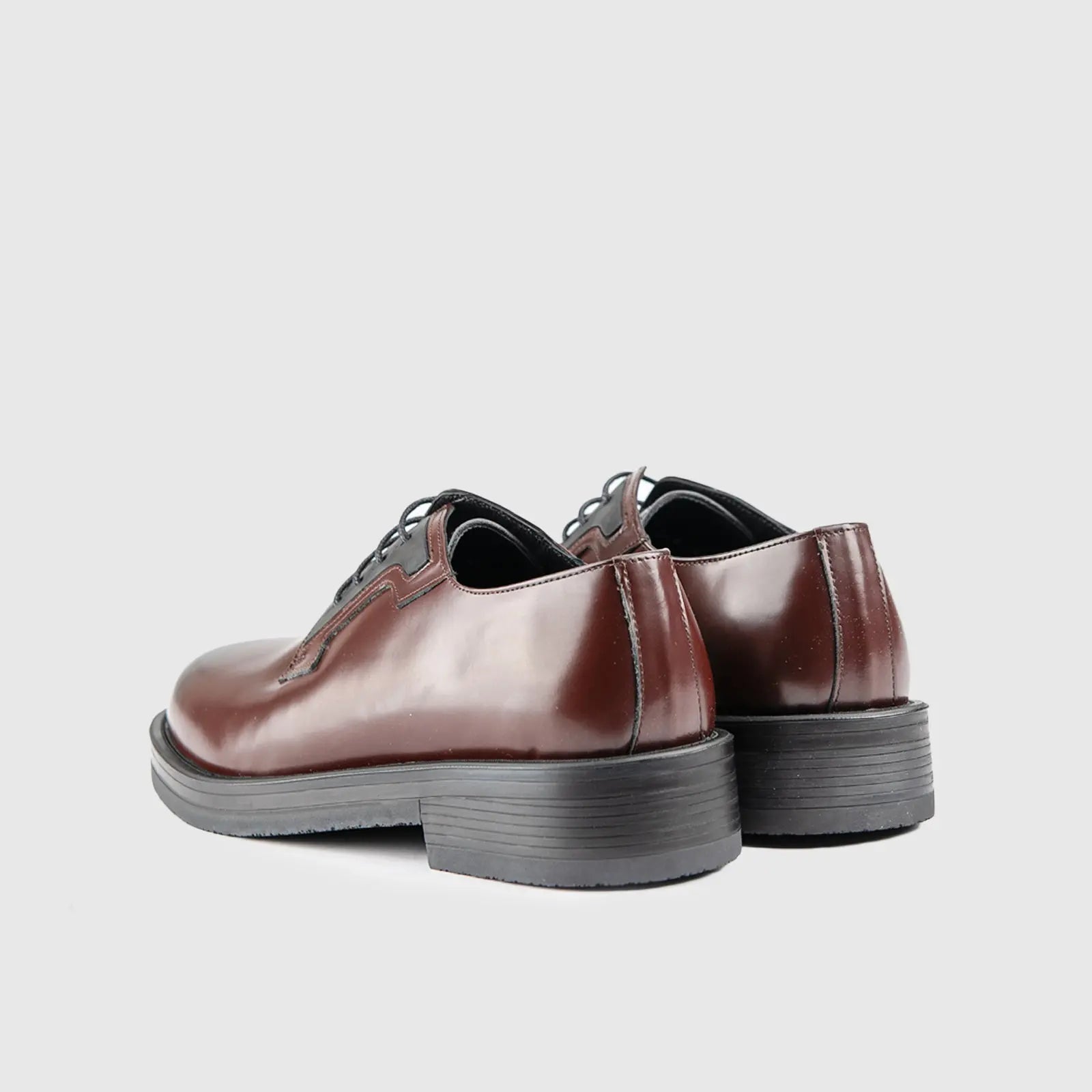 Chunky Sole Oxfords Burgandy 1806 Oxfords | familyshoecentre