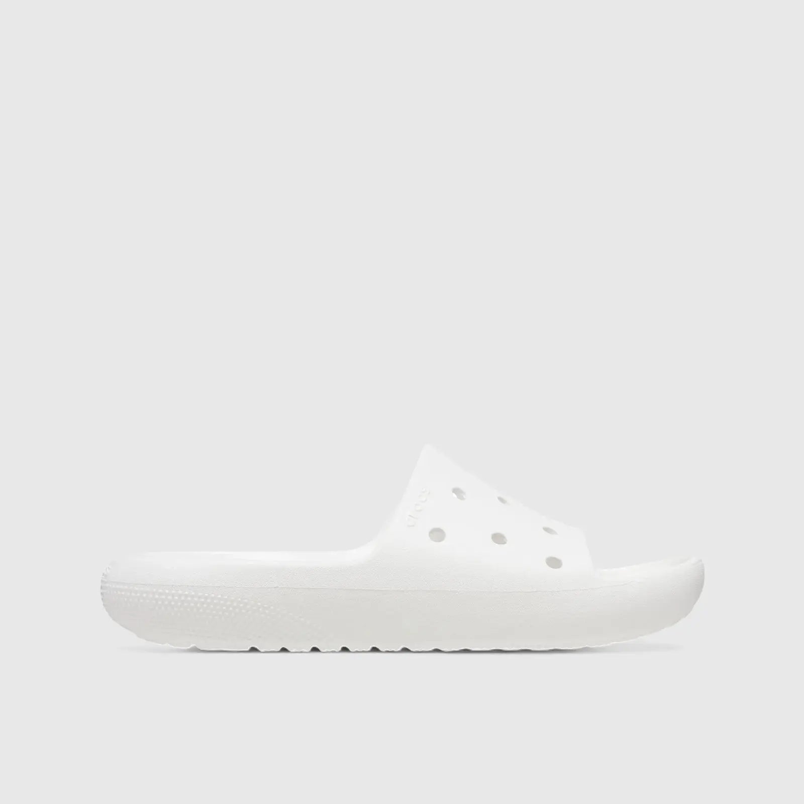 Classic Slide v2 White 209401-100 Slides | familyshoecentre