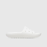 Classic Slide v2 White 209401-100 Slides | familyshoecentre