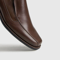 Comfort Dress Slip Ons 77791 Brown Slip-ons | familyshoecentre