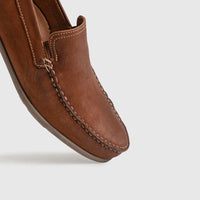 Comfort Loafers 353501 Rust Boots | familyshoecentre