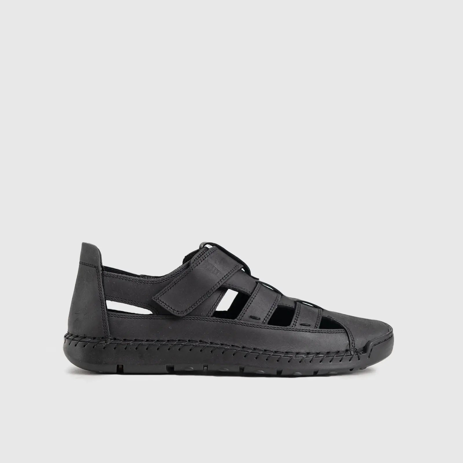 Comfort Sandals 737313 Black Slip-ons | familyshoecentre