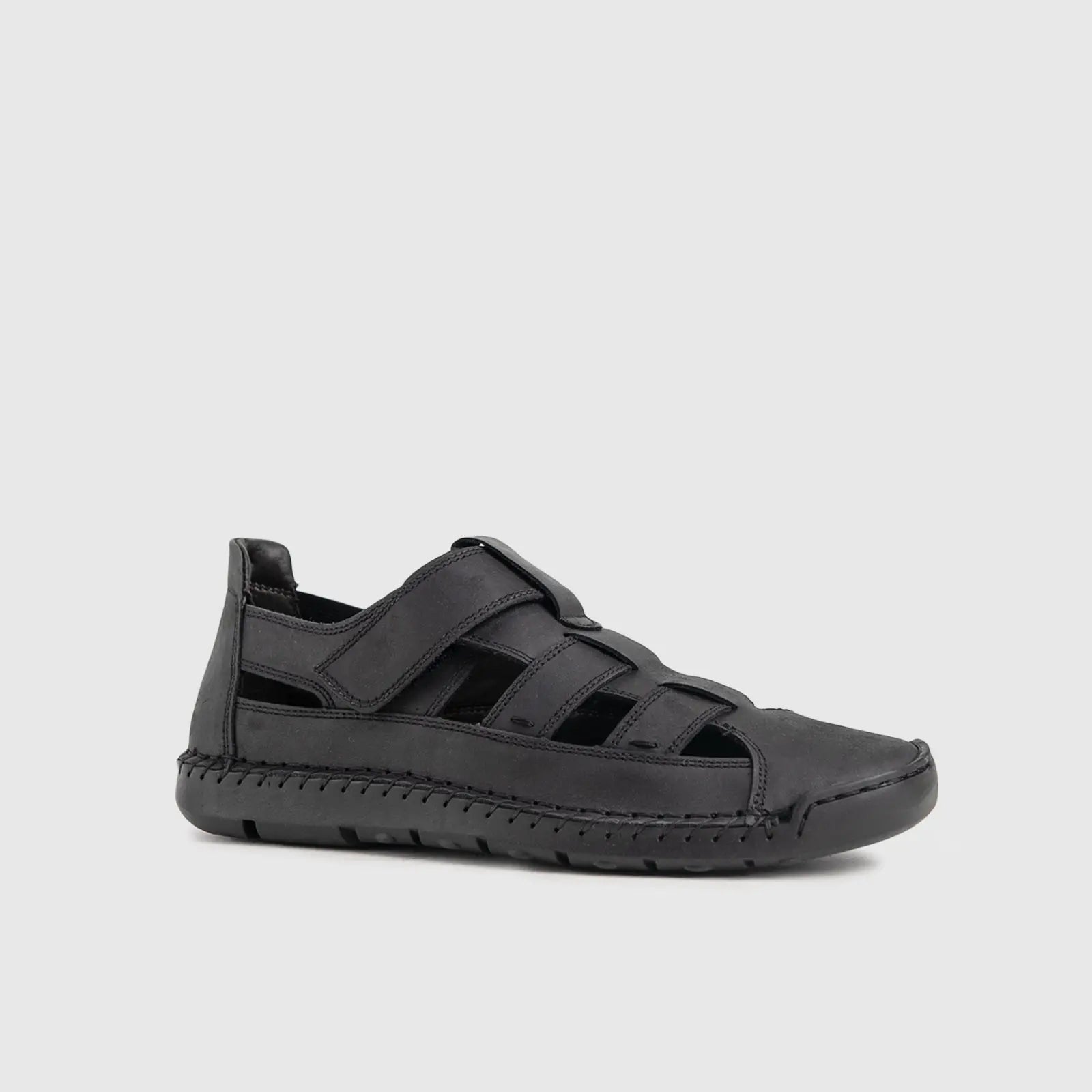 Comfort Sandals 737313 Black Slip-ons | familyshoecentre