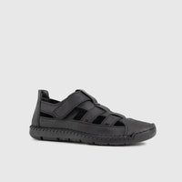 Comfort Sandals 737313 Black Slip-ons | familyshoecentre