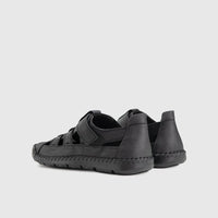 Comfort Sandals 737313 Black Slip-ons | familyshoecentre