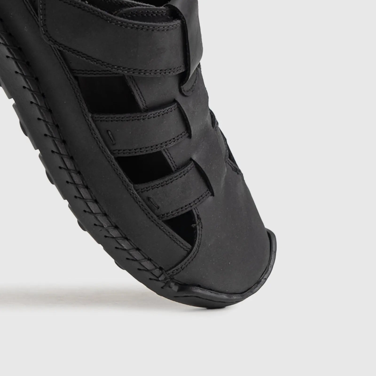 Comfort Sandals 737313 Black Slip-ons | familyshoecentre
